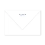 enveloppe assortie