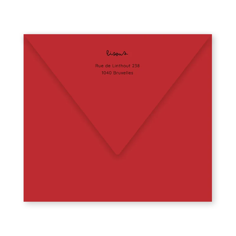 enveloppe rouge