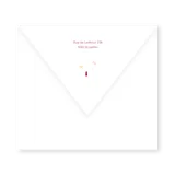 enveloppe assortie