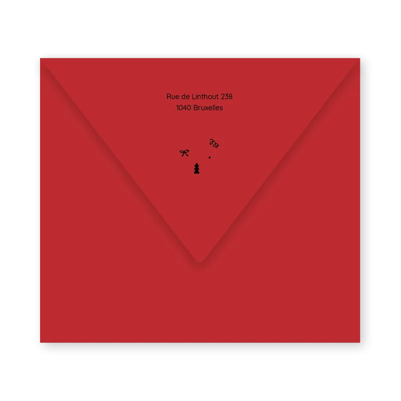 enveloppe rouge