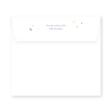 enveloppe assortie
