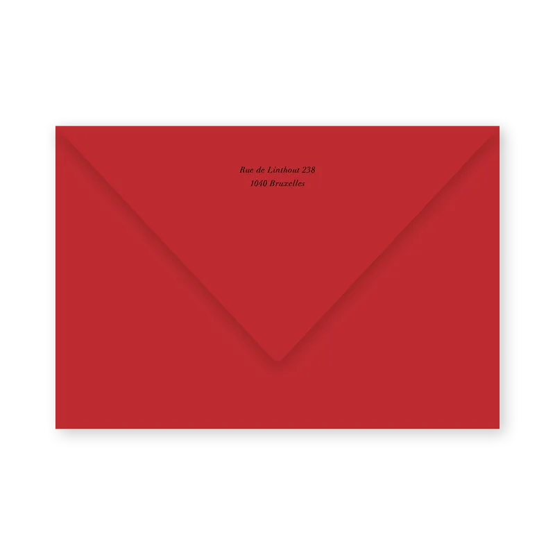 enveloppe rouge