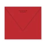 enveloppe rouge
