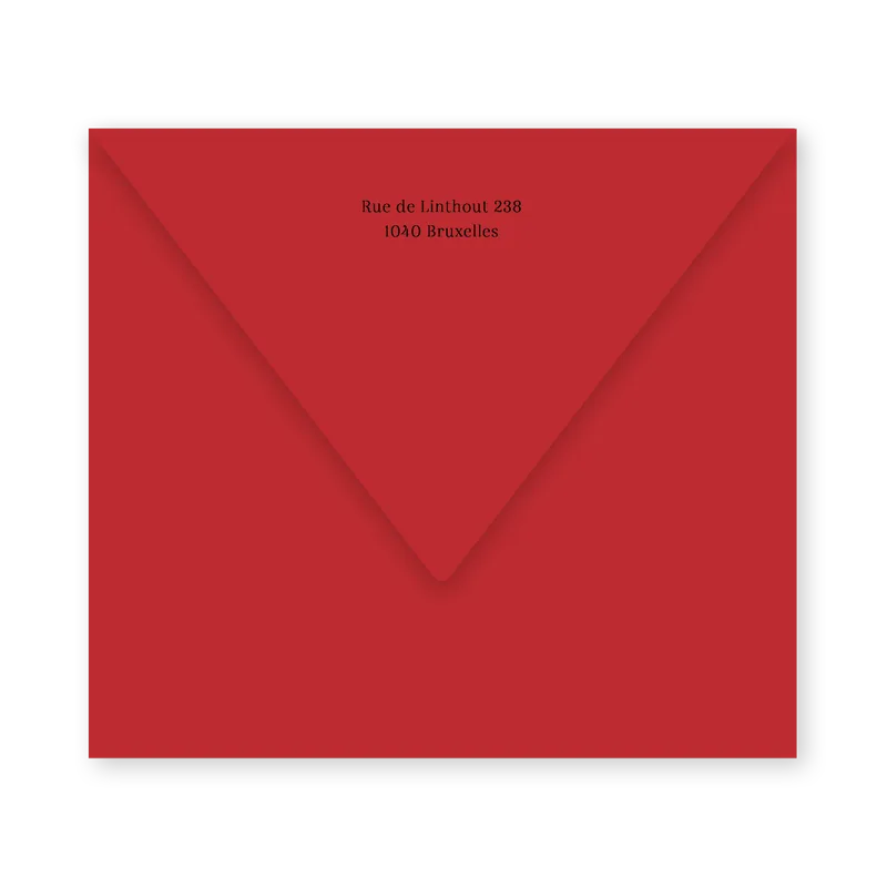 enveloppe rouge