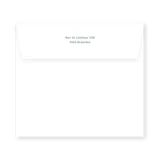 enveloppe assortie
