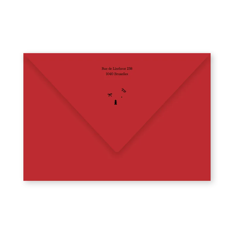 enveloppe rouge