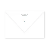 enveloppe assortie