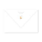 enveloppe assortie