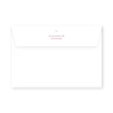 enveloppe assortie