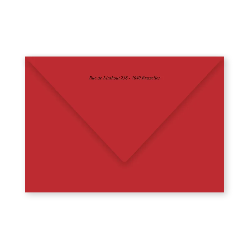 enveloppe rouge
