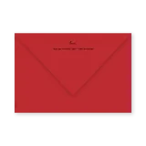 enveloppe rouge
