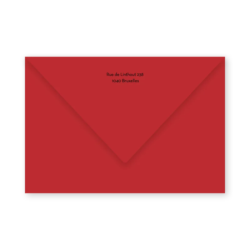 enveloppe rouge