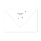 enveloppe assortie