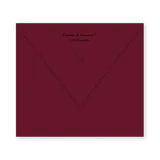 enveloppe bordeaux 