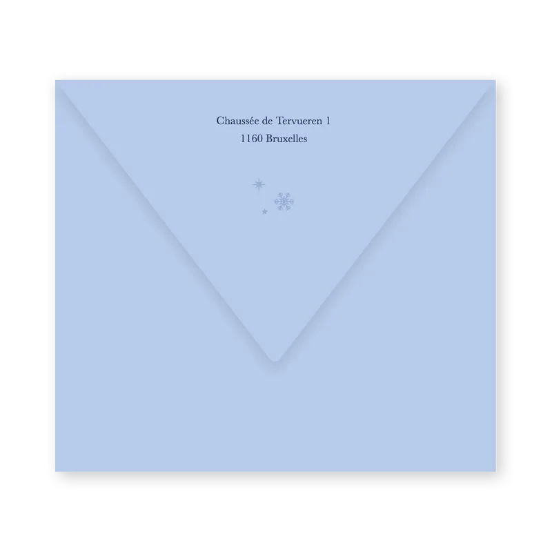 enveloppe bleu 